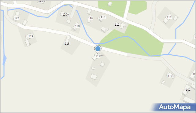 Wojciechów, Wojciechów, 117, mapa Wojciechów