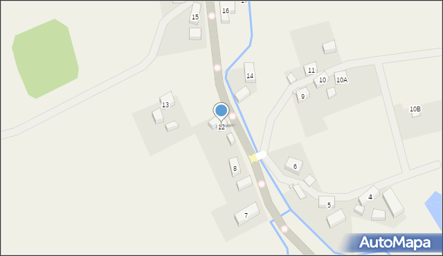 Wojciechów, Wojciechów, 12, mapa Wojciechów