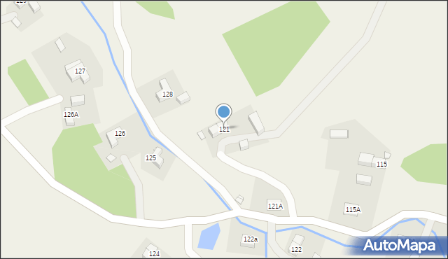 Wojciechów, Wojciechów, 121, mapa Wojciechów