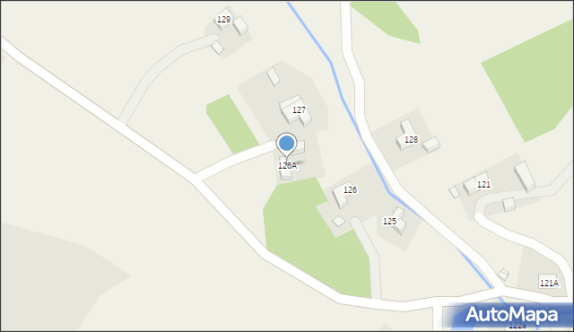 Wojciechów, Wojciechów, 126A, mapa Wojciechów