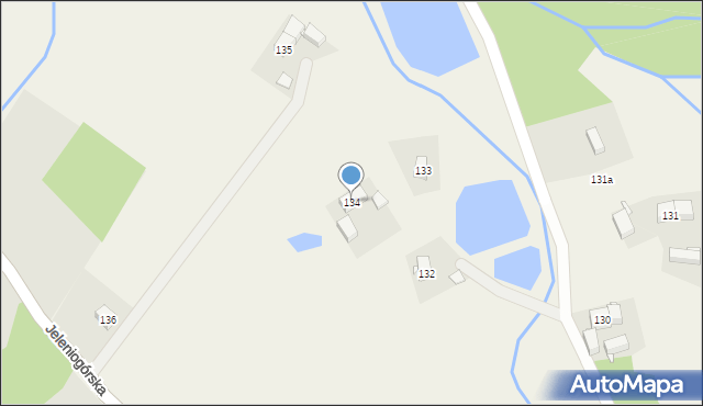 Wojciechów, Wojciechów, 134, mapa Wojciechów