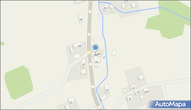 Wojciechów, Wojciechów, 16A, mapa Wojciechów