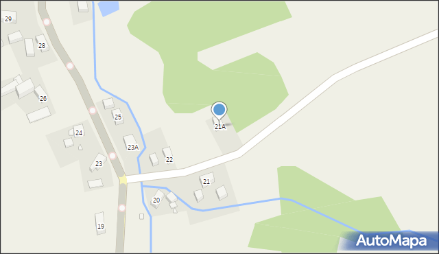 Wojciechów, Wojciechów, 21A, mapa Wojciechów