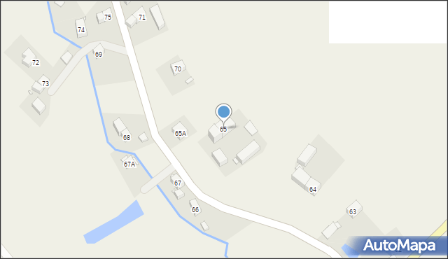 Wojciechów, Wojciechów, 65, mapa Wojciechów
