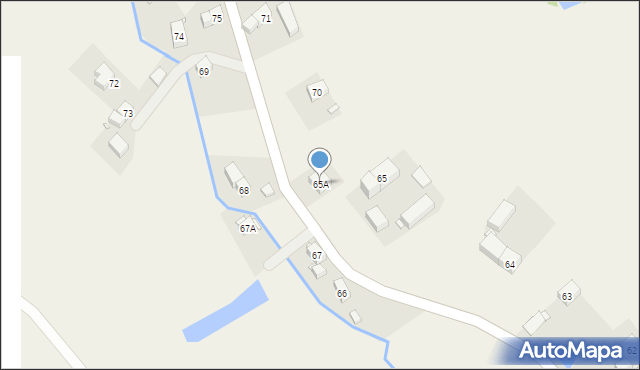 Wojciechów, Wojciechów, 65A, mapa Wojciechów