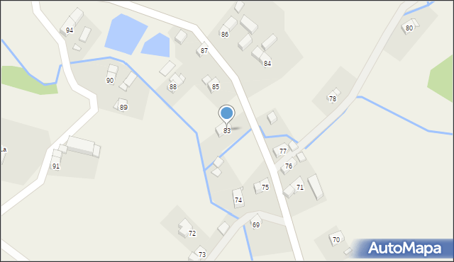 Wojciechów, Wojciechów, 83, mapa Wojciechów