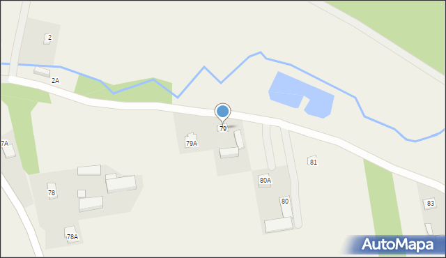Wojciechów-Kolonia Piąta, Wojciechów-Kolonia Piąta, 79, mapa Wojciechów-Kolonia Piąta
