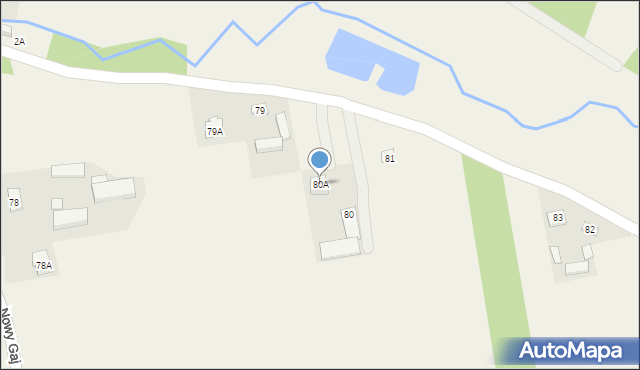 Wojciechów-Kolonia Piąta, Wojciechów-Kolonia Piąta, 80A, mapa Wojciechów-Kolonia Piąta