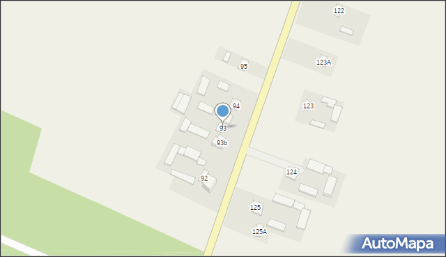 Wojciechów-Kolonia Piąta, Wojciechów-Kolonia Piąta, 93, mapa Wojciechów-Kolonia Piąta