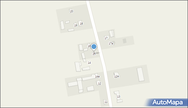 Wojciechów-Kolonia Pierwsza, Wojciechów-Kolonia Pierwsza, 15, mapa Wojciechów-Kolonia Pierwsza