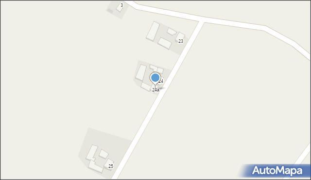 Wojciechowice, Wojciechowice, 24a, mapa Wojciechowice