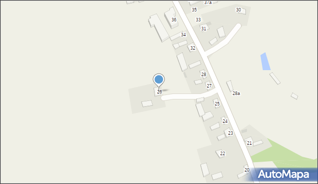 Wojciechowice, Wojciechowice, 26, mapa Wojciechowice