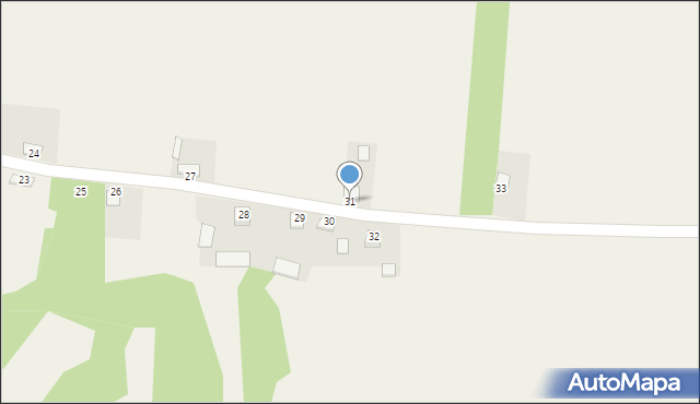 Wojciechowice, Wojciechowice, 31, mapa Wojciechowice