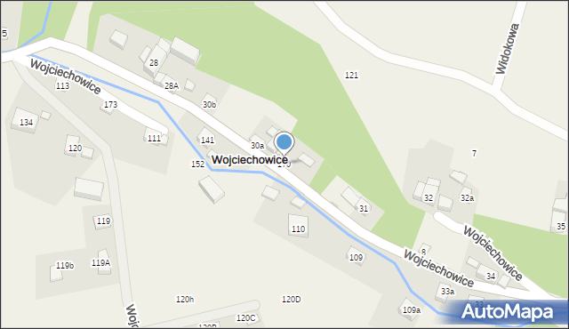 Wojciechowice, Wojciechowice, 170, mapa Wojciechowice