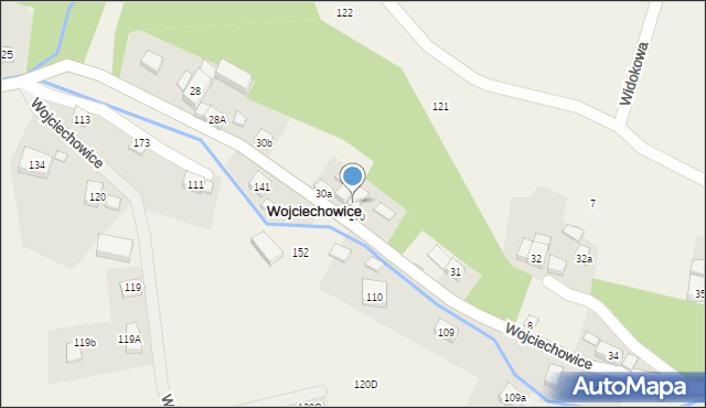 Wojciechowice, Wojciechowice, 171, mapa Wojciechowice