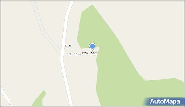 Wojciechowice, Wojciechowice, 178c, mapa Wojciechowice