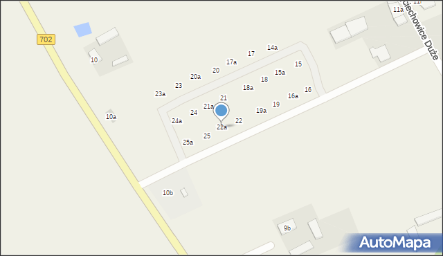 Wojciechowice Duże, Wojciechowice Duże, 22a, mapa Wojciechowice Duże