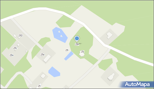 Wojciechówka, Wojciechówka, 25h, mapa Wojciechówka