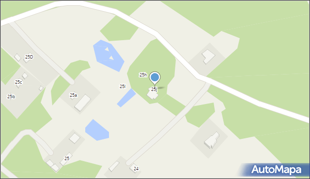 Wojciechówka, Wojciechówka, 25j, mapa Wojciechówka