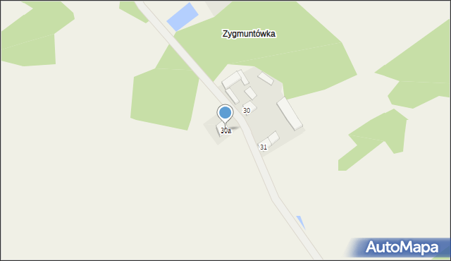 Wojciechówka, Wojciechówka, 30a, mapa Wojciechówka