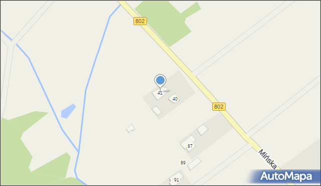 Wojciechówka, Wojciechówka, 41, mapa Wojciechówka