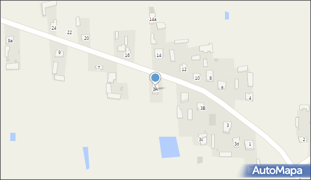 Wojciechówka, Wojciechówka, 3A, mapa Wojciechówka