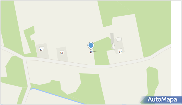 Wojciechówka, Wojciechówka, 49, mapa Wojciechówka