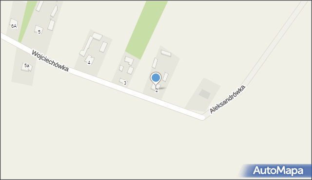 Wojciechówka, Wojciechówka, 2, mapa Wojciechówka