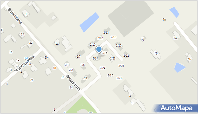 Wojciechówka, Wojciechówka, 2/15, mapa Wojciechówka