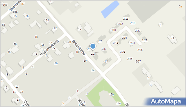 Wojciechówka, Wojciechówka, 2/2, mapa Wojciechówka