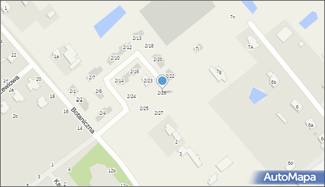 Wojciechówka, Wojciechówka, 2/26, mapa Wojciechówka