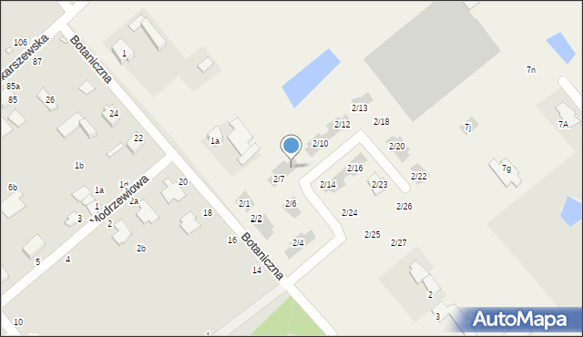 Wojciechówka, Wojciechówka, 2/8, mapa Wojciechówka