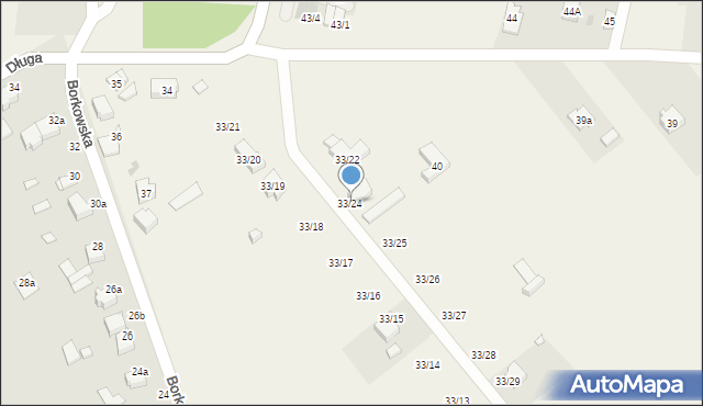 Wojciechówka, Wojciechówka, 33/24, mapa Wojciechówka