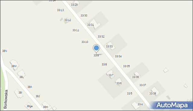 Wojciechówka, Wojciechówka, 33/9, mapa Wojciechówka