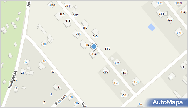 Wojciechówka, Wojciechówka, 38/4, mapa Wojciechówka