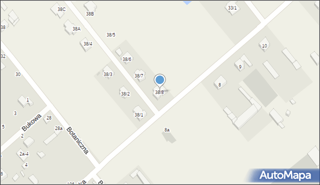 Wojciechówka, Wojciechówka, 38/8, mapa Wojciechówka