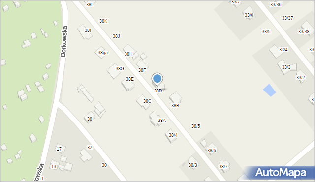 Wojciechówka, Wojciechówka, 38D, mapa Wojciechówka