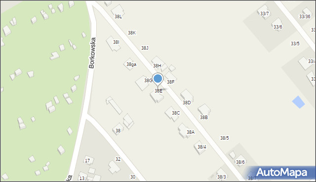 Wojciechówka, Wojciechówka, 38E, mapa Wojciechówka