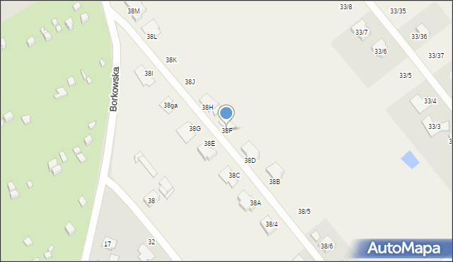 Wojciechówka, Wojciechówka, 38F, mapa Wojciechówka