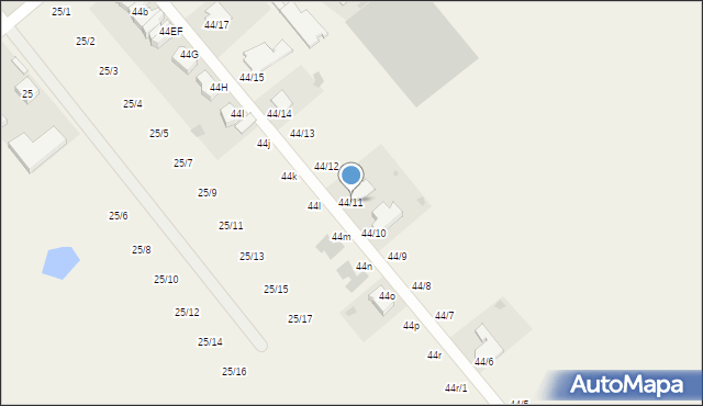 Wojciechówka, Wojciechówka, 44/11, mapa Wojciechówka