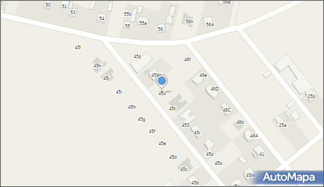 Wojciechówka, Wojciechówka, 45u, mapa Wojciechówka