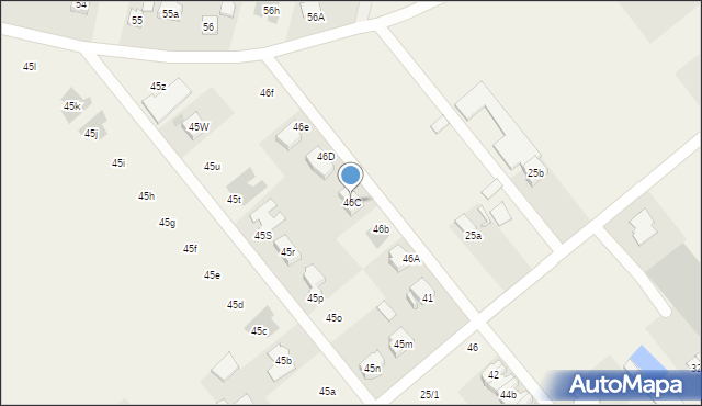 Wojciechówka, Wojciechówka, 46C, mapa Wojciechówka