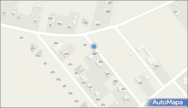 Wojciechówka, Wojciechówka, 46e, mapa Wojciechówka