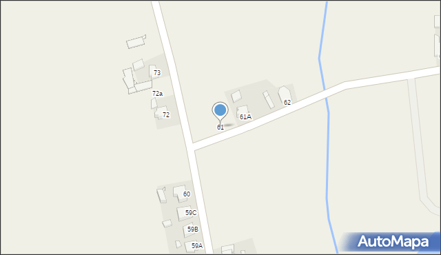 Wojciechowo, Wojciechowo, 61, mapa Wojciechowo