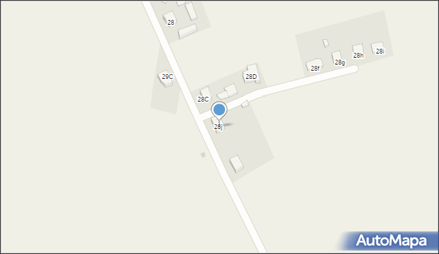 Wojciechowo, Wojciechowo, 28j, mapa Wojciechowo