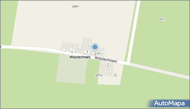 Wojciechowo, Wojciechowo, 4, mapa Wojciechowo