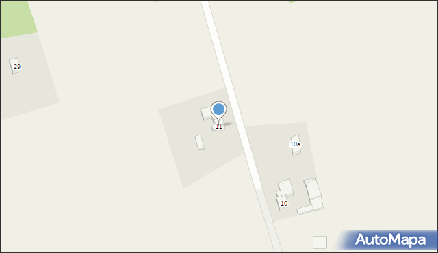 Wojciechowo, Wojciechowo, 11, mapa Wojciechowo