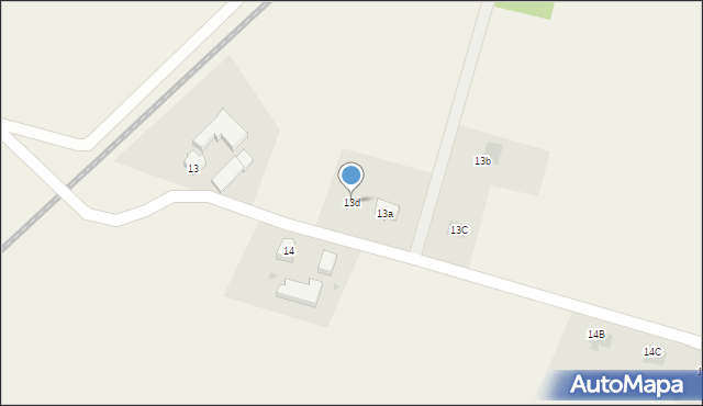 Wojcieszyn, Wojcieszyn, 13d, mapa Wojcieszyn