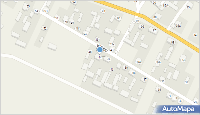 Wójcin, Wójcin, 44, mapa Wójcin