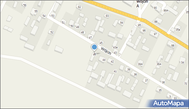 Wójcin, Wójcin, 46, mapa Wójcin